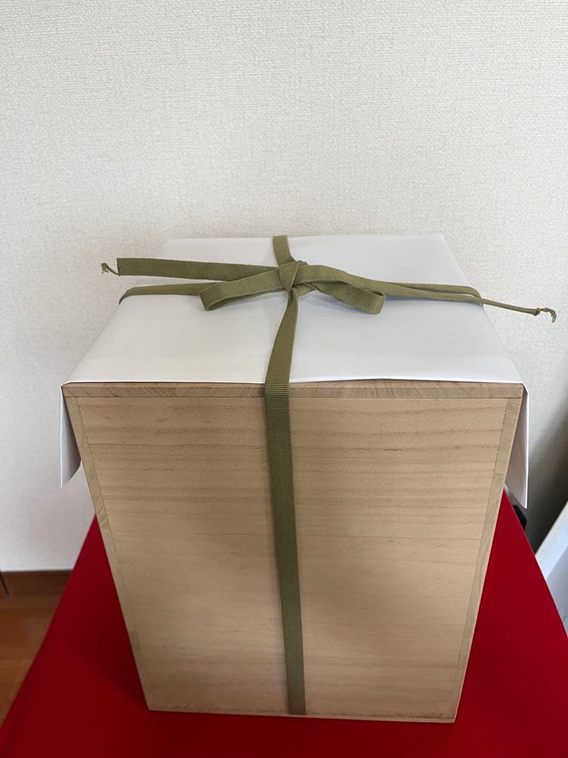 人間国宝 吉田美統 秀逸作 釉裏金彩 花瓶 『椿寿』 Y41 本物保証 完品