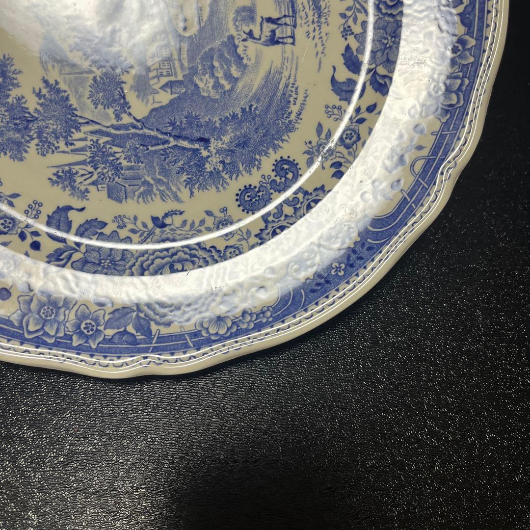 橋A ビレロイ＆ボッホ ブルゲンランド ディナープレート 4枚 25cm