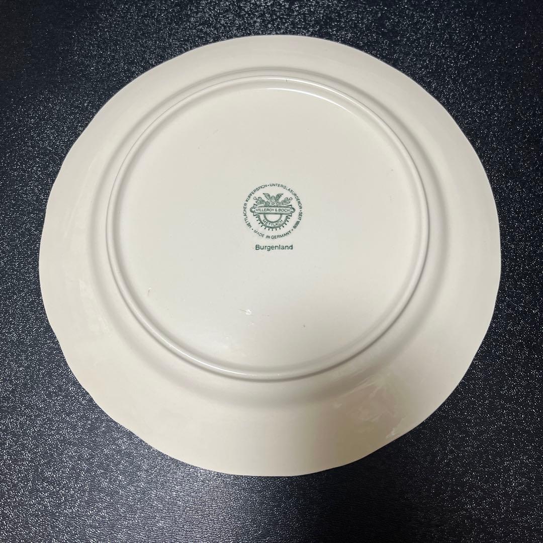 橋A ビレロイ＆ボッホ ブルゲンランド ディナープレート 4枚 25cm