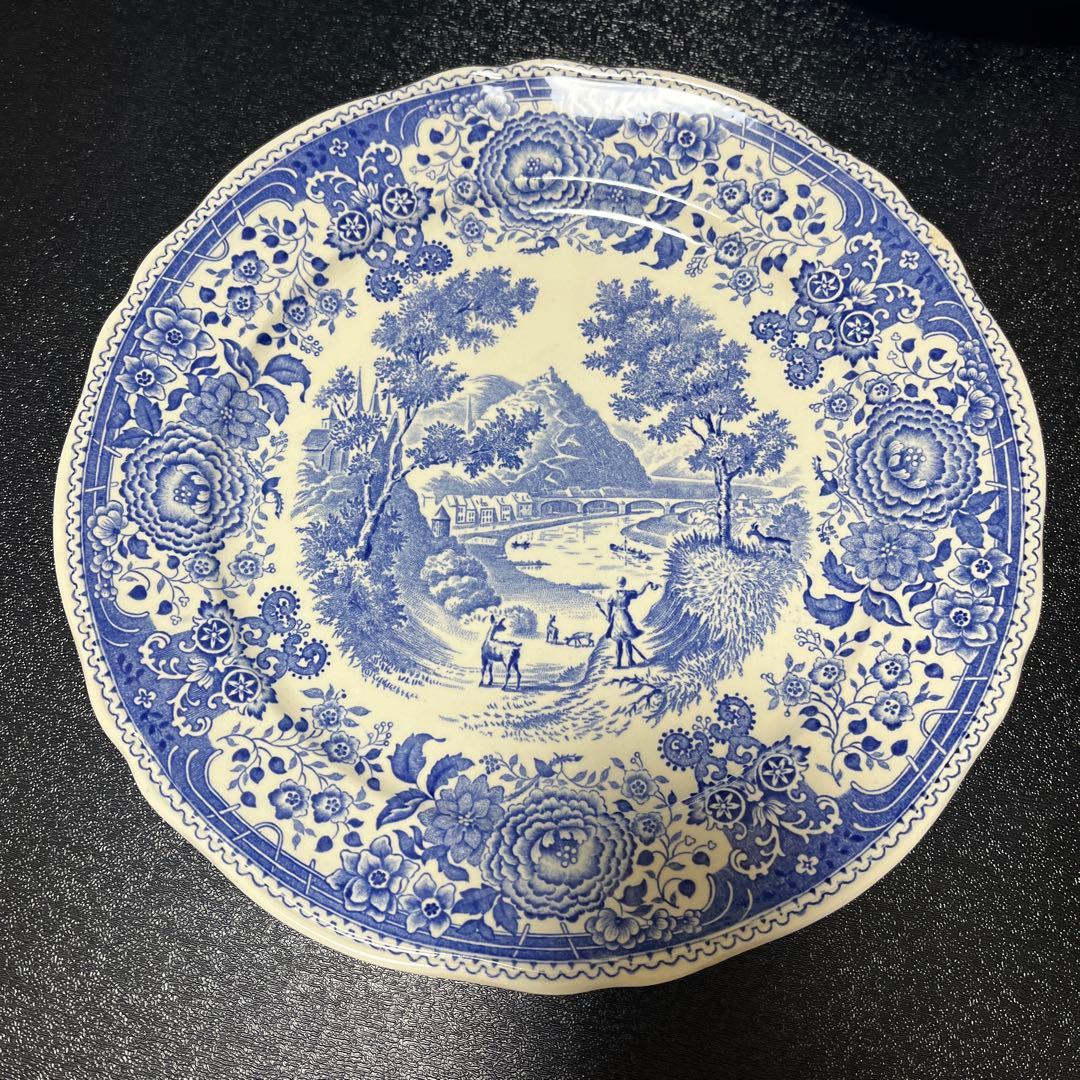 橋A ビレロイ＆ボッホ ブルゲンランド ディナープレート 4枚 25cm