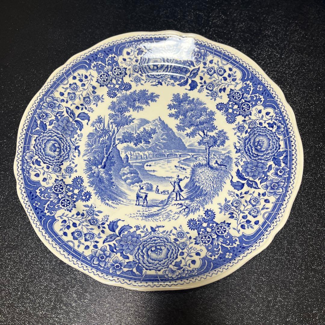 橋A ビレロイ＆ボッホ ブルゲンランド ディナープレート 4枚 25cm