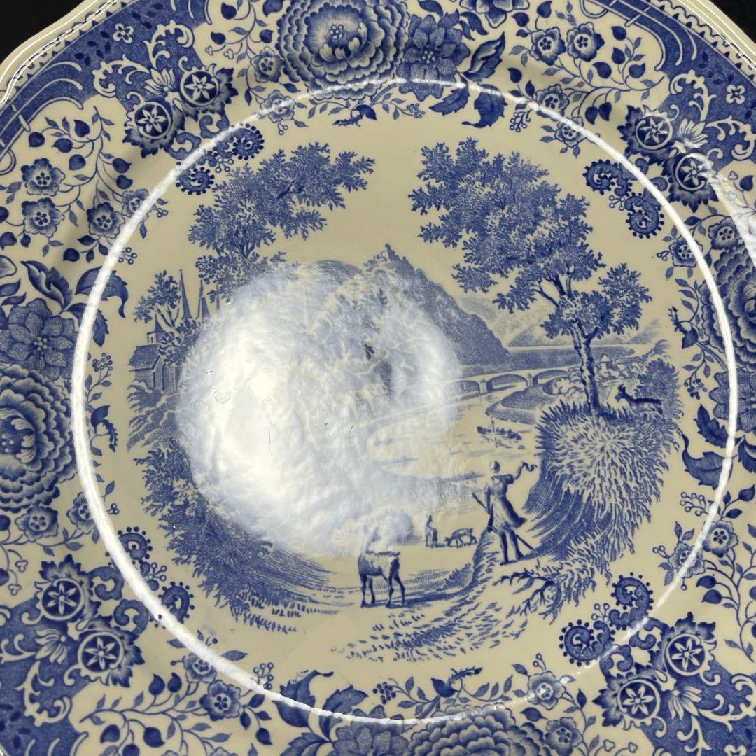 橋A ビレロイ＆ボッホ ブルゲンランド ディナープレート 4枚 25cm