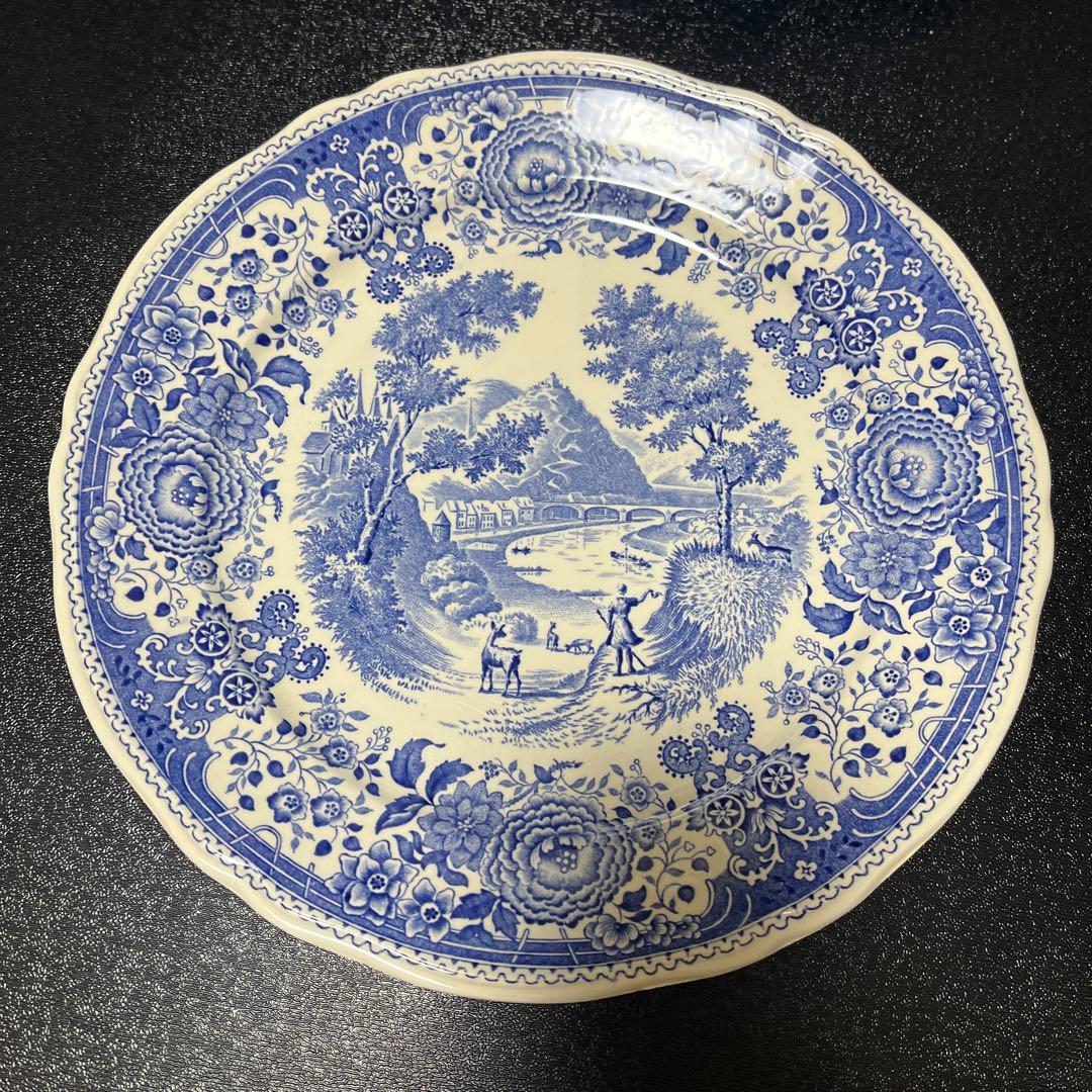 橋A ビレロイ＆ボッホ ブルゲンランド ディナープレート 4枚 25cm