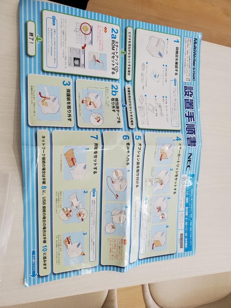 MultiWriter 5750C 　カラーレーザプリンタ　NEC