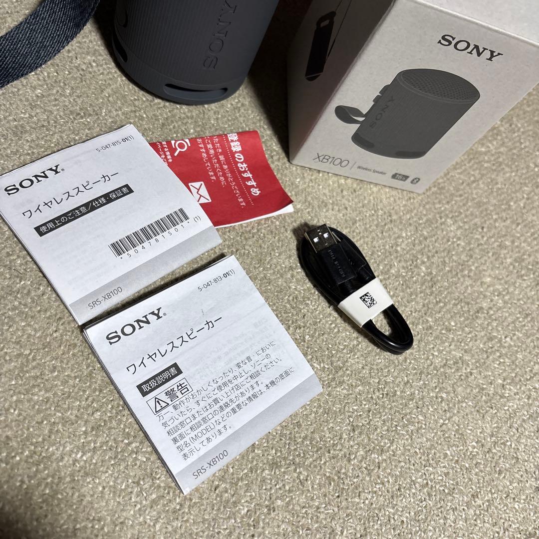 ほぼ未使用 SONY ワイヤレス スピーカー ブラック