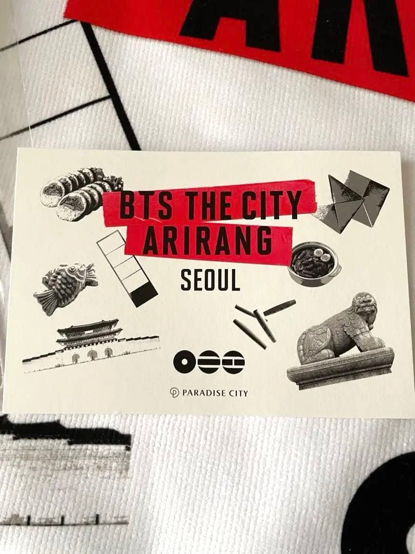 BTS THE CITY ARIRANG グッズ 4点セット　非売品