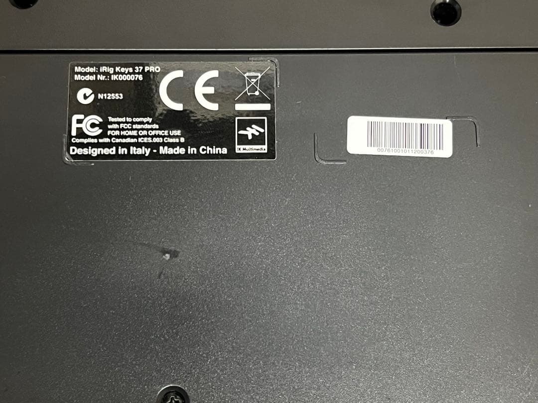 即発送 IK Multimedia iRig Keys37 Pro USB