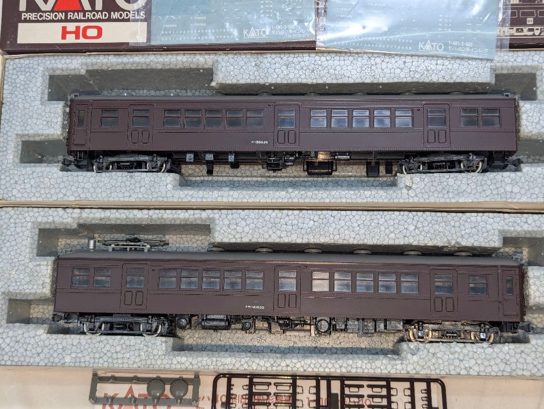 KATO　クモハ４１＋クハ５５　２両セット　【3-503】　HOゲージ