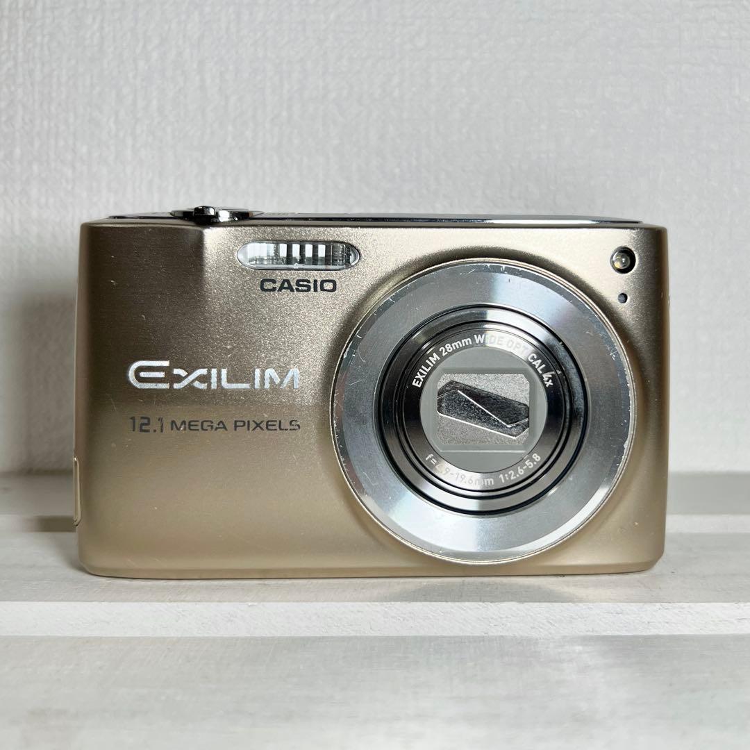 CASIO EXILIM EX-Z400 ゴールド　デジカメ