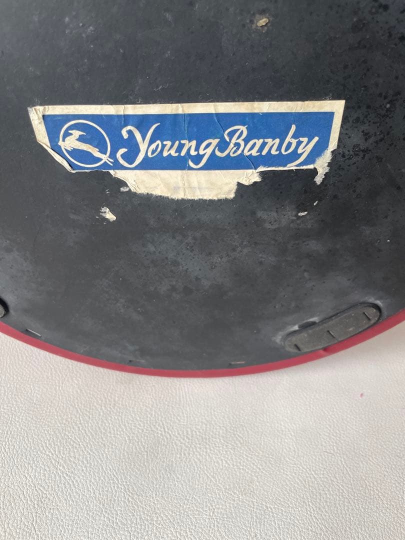 ヤング・バンビー 昭和レトロポップ 花柄 小物収納ケース付き スツール 化粧椅子