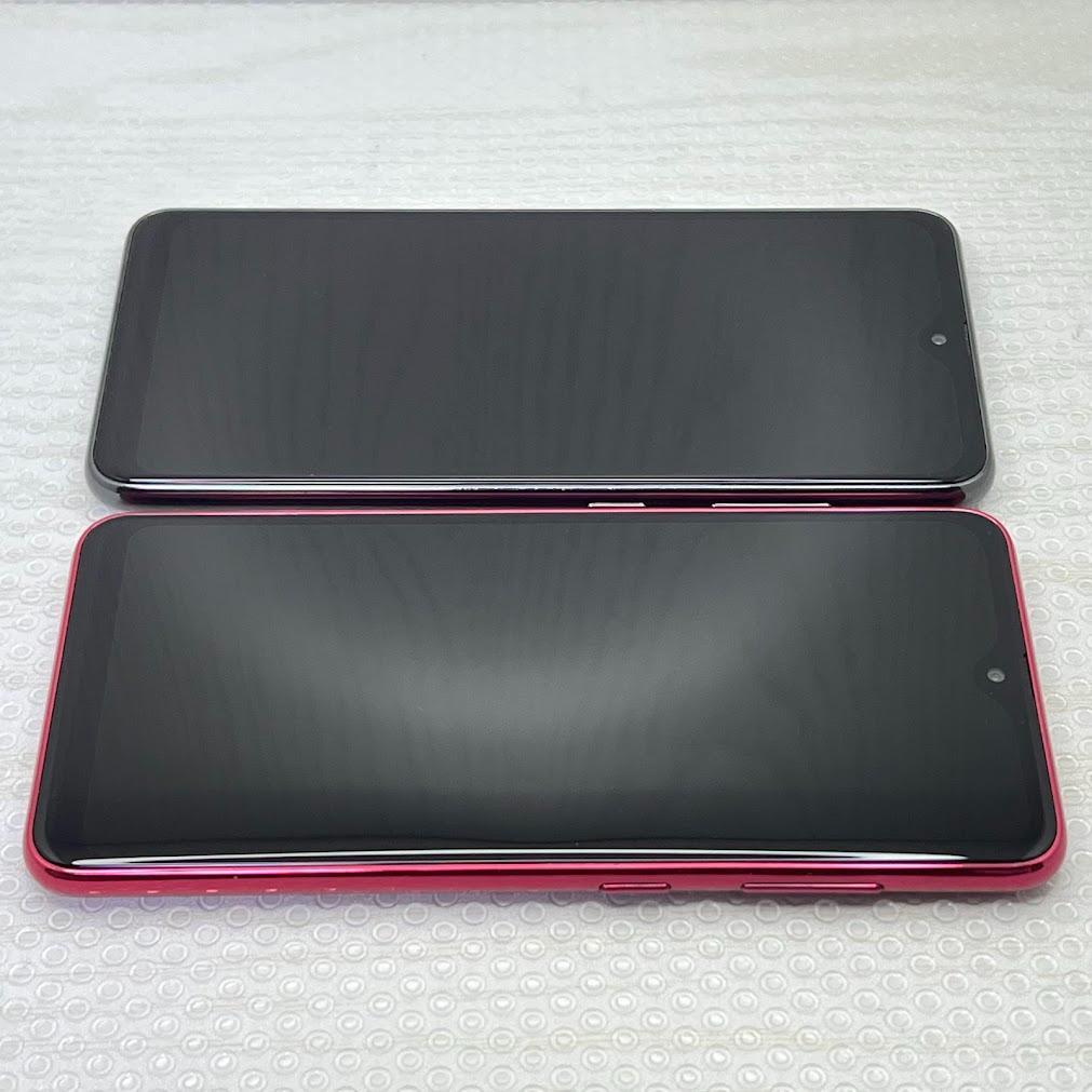 2台セット Galaxy A20 ◆ 3GB/32GB / SC-02M 赤黒