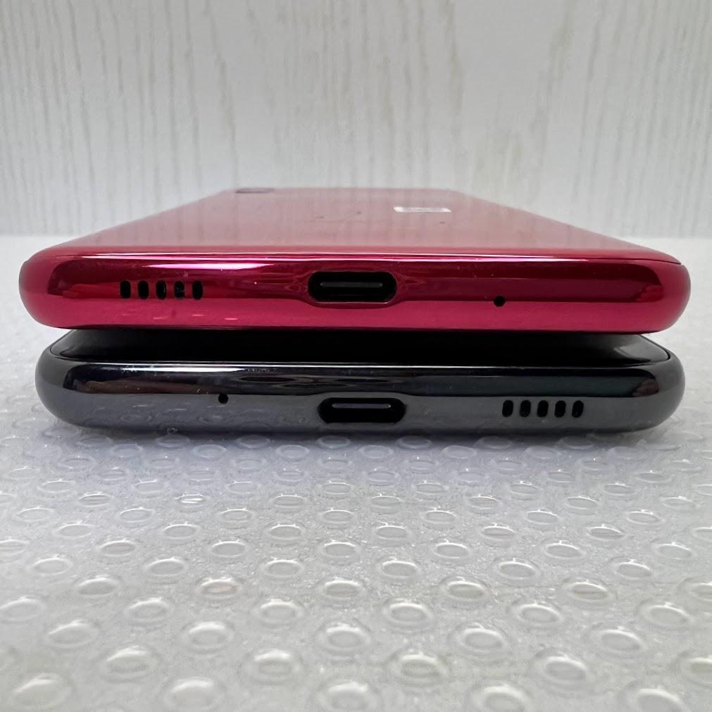 2台セット Galaxy A20 ◆ 3GB/32GB / SC-02M 赤黒