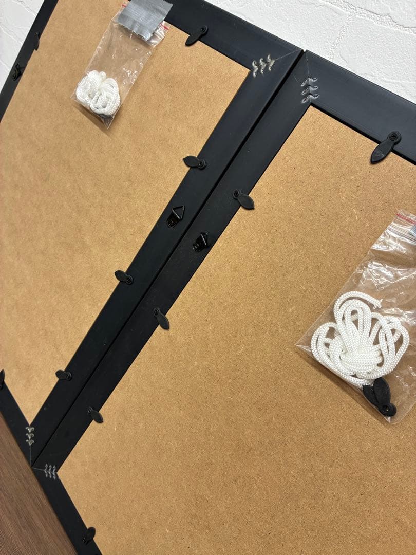 【未使用】浮世絵 美人画 木版画 新品額付き3枚セット