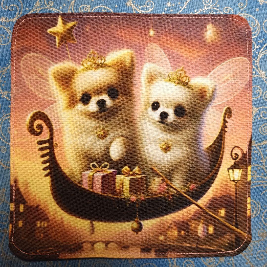 ななちゃん　ハンカチ　チワワちゃん柄　17枚