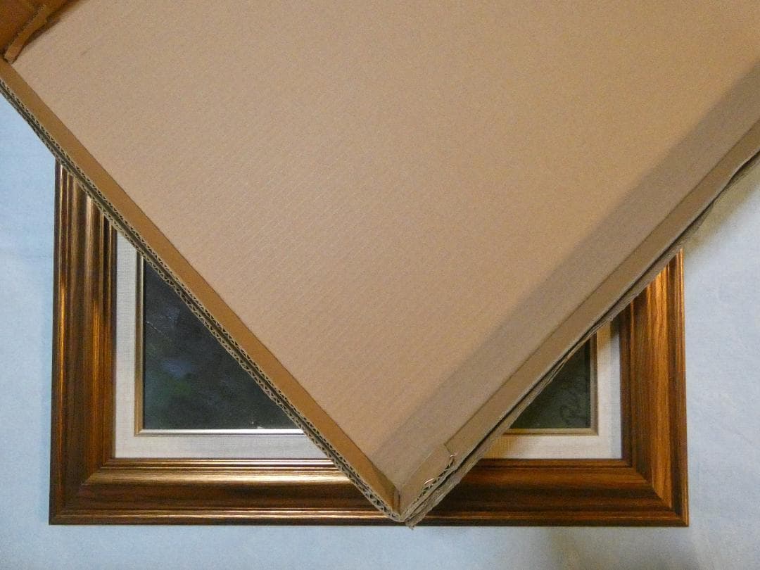 絵画 油彩 鴨居玲「パン」 サイン 額装済み　 肉筆手描き　F6