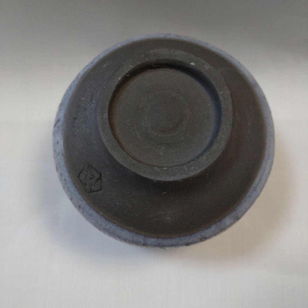スノーホワイト亀裂模様茶碗