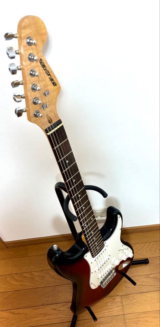 初心者向け SELDER エレキギター サンバースト・新品ソフトケース付