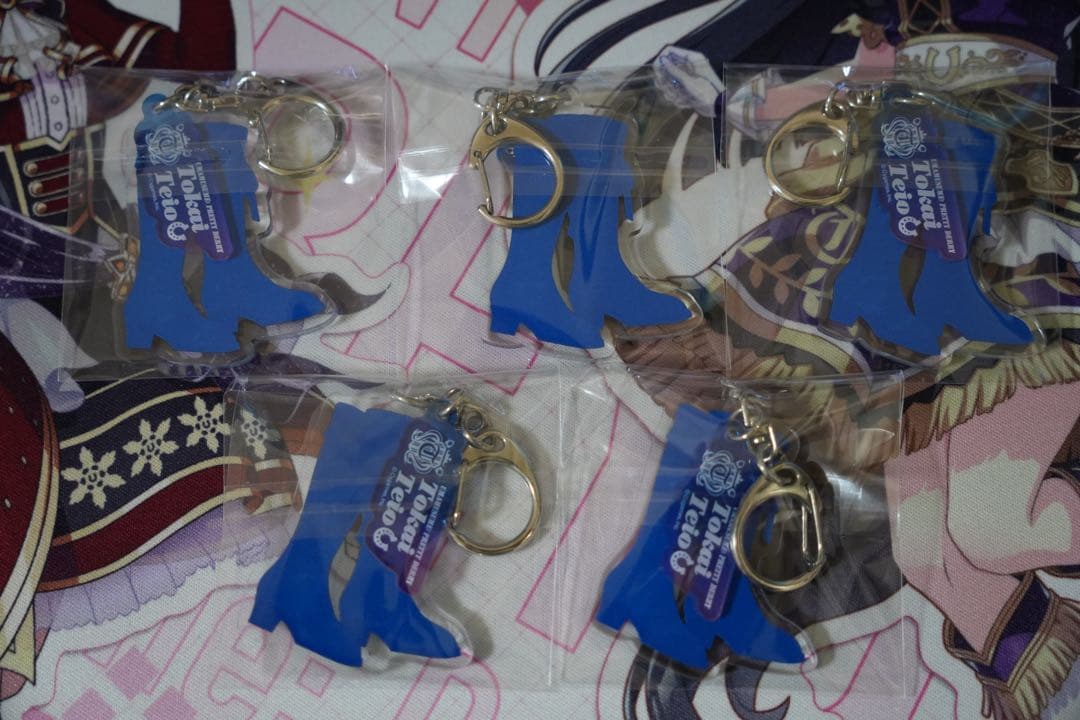 ウマ娘　トウカイテイオー　勝負靴　アクリルキーホルダー 5個セット