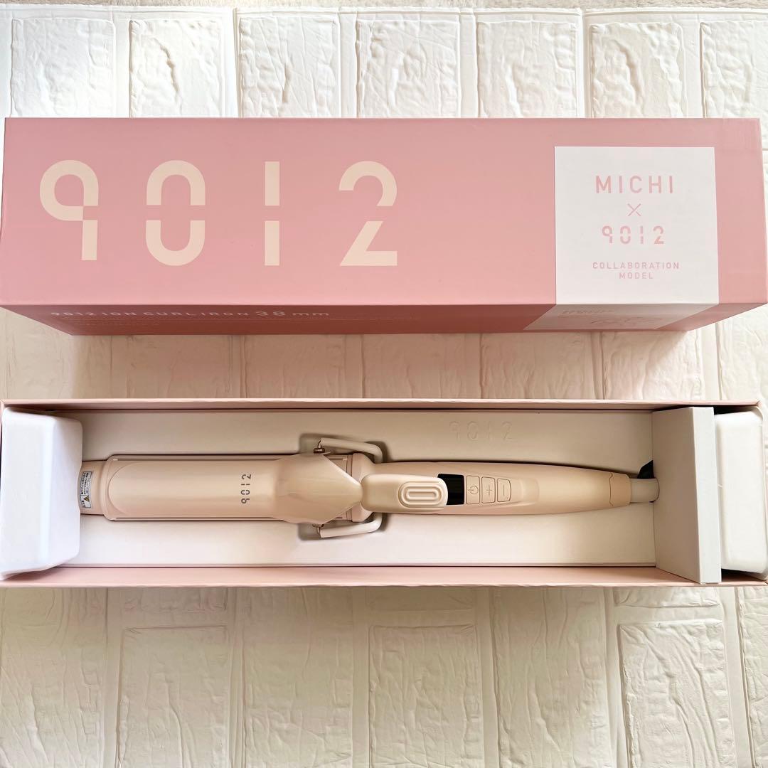 【美品】 MICHI × 9012 イオンカールアイロン 38mm