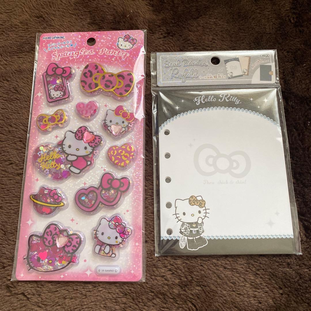 サンリオ　エポキシステッカー　スパンコールパーティ　シールまとめ売り