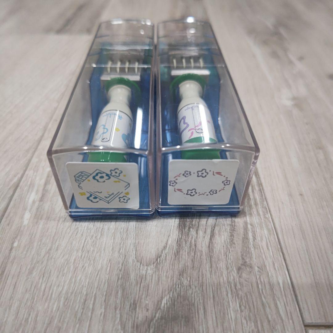 サンビー 阪急限定日付印 2種セット＋スタンプクリーナー液