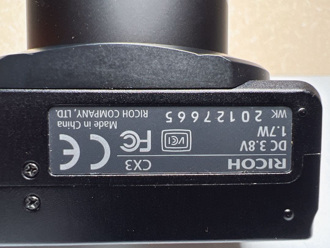 RICOH CX3 リコー コンパクトデジタルカメラ