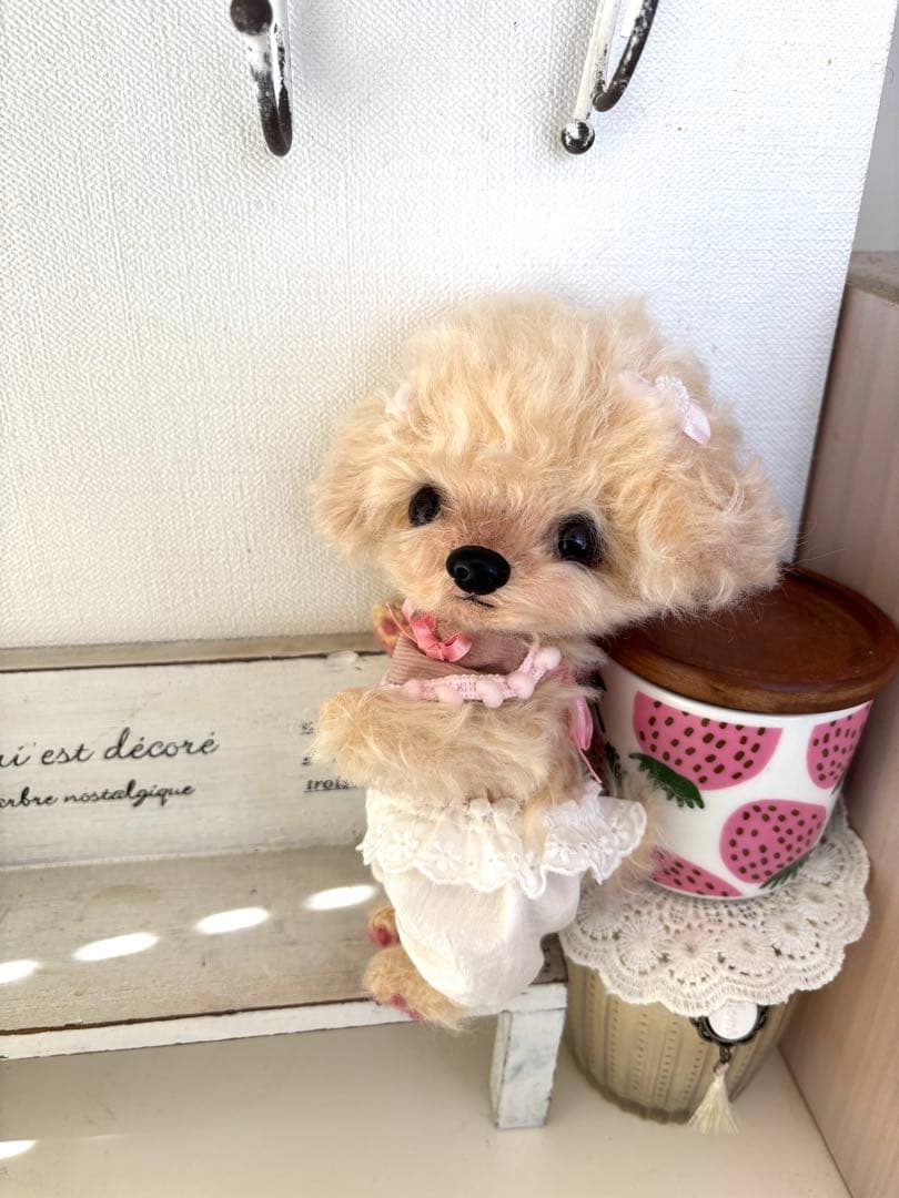 テディプードル　テディわんこ　トイプードル マルプー　ぬいぐるみ