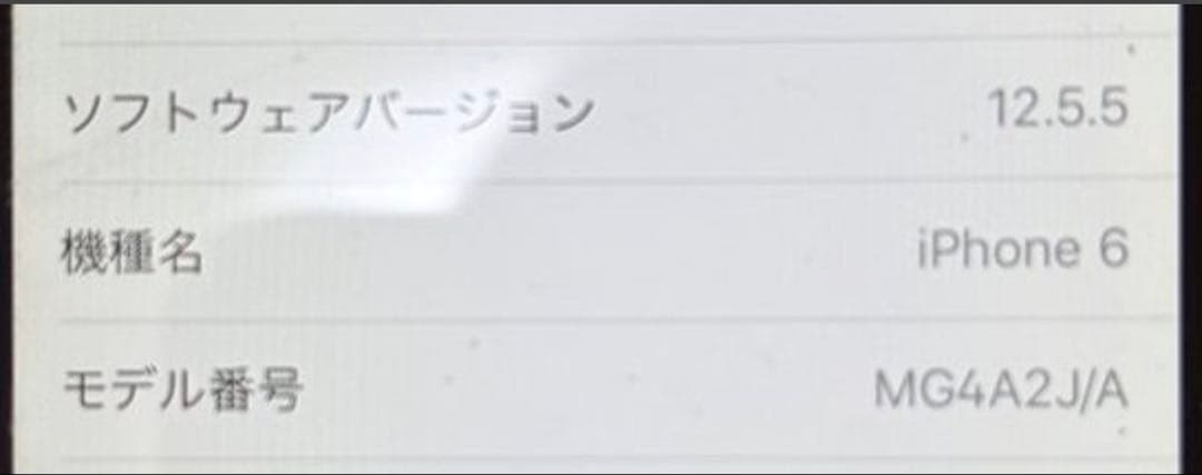 Apple iPhone 6 128gb エアドロ可 制限〇 93%
