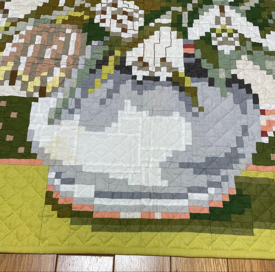 パッチワークキルト　タペストリー