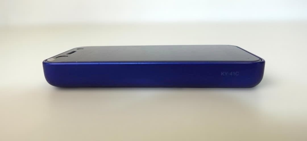 ドコモ キッズケータイ KY-41C ブルー