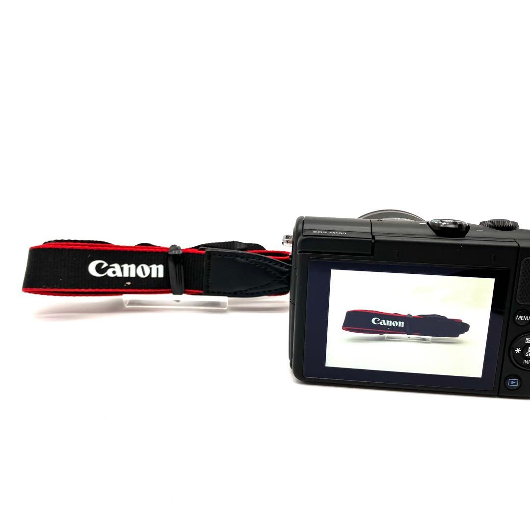 美品♪ Canon EOS M100 ブラック　15-45mmレンズキット