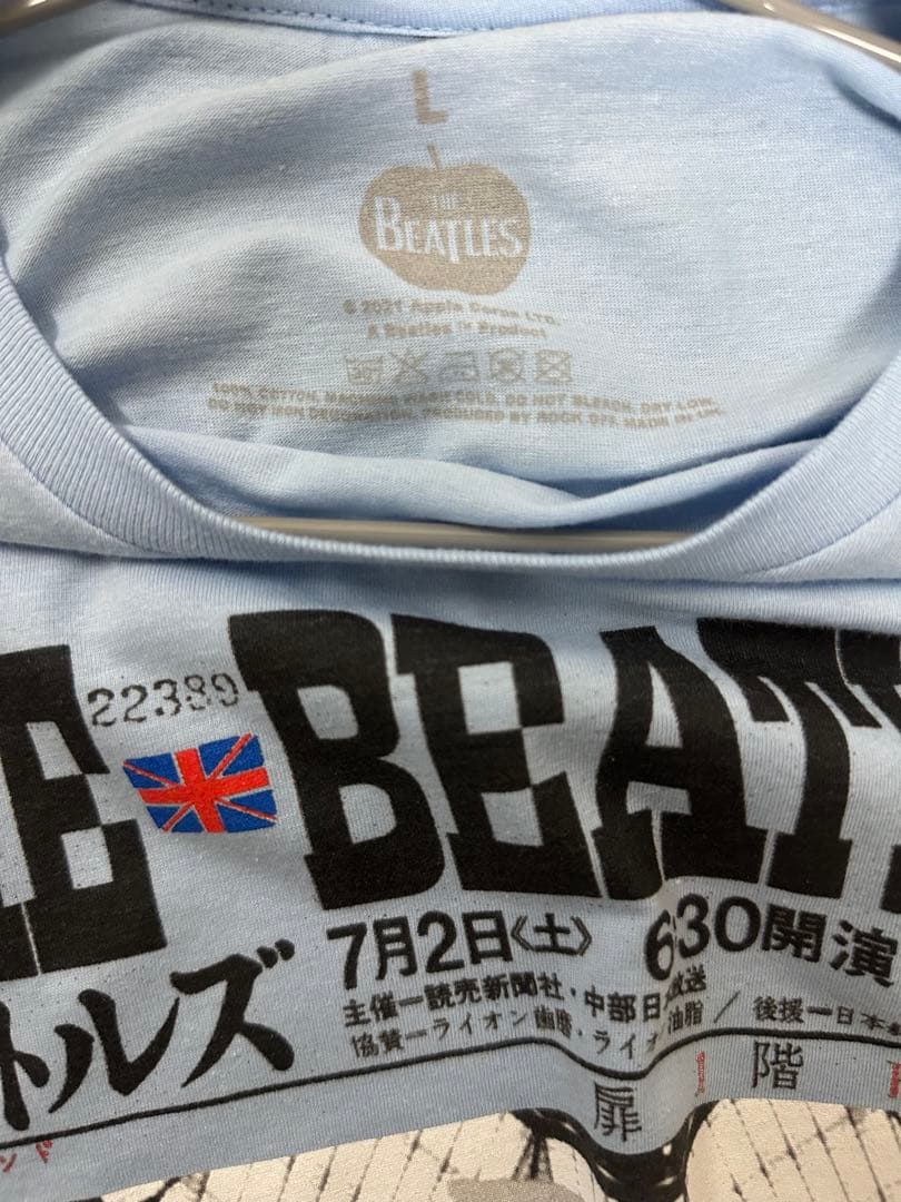 【新品】THE BEATLES 日本武道館Tシャツ1966来日公演 オフィシャル