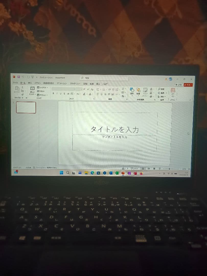 美品サクサク第8世代ノートパソコンオフィス2024有り⑩掲載画像みてね！