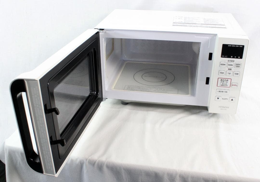 送料込み★日立☆電子レンジ☆フラット庫内☆17L☆ヘルツフリー☆