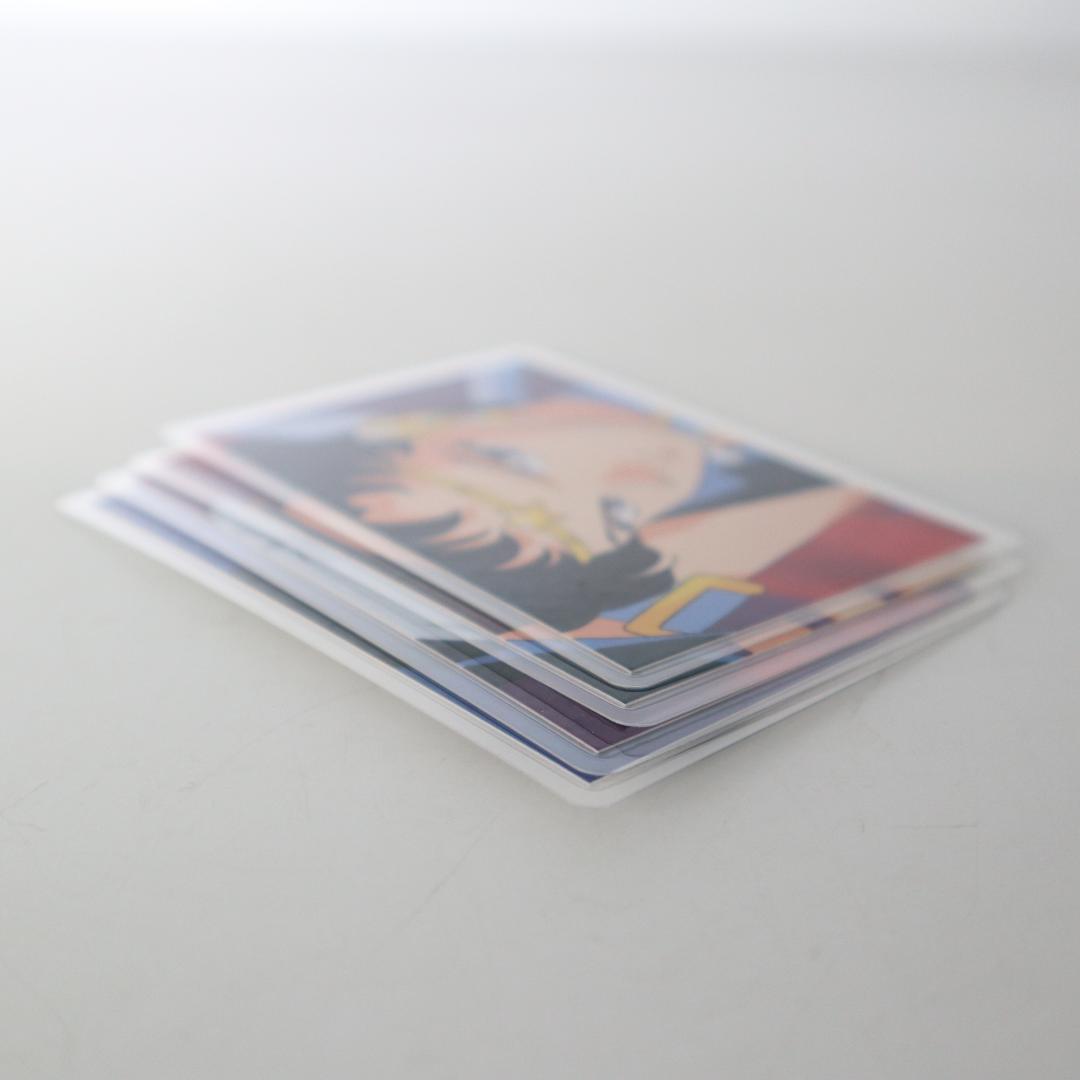 セーラームーン　セーラースターズ　ラミネートカード　4枚　レア　movic