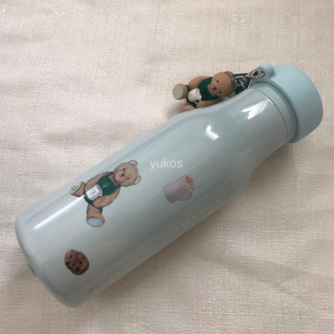 新品　gelato pique リッドカバーチャーム付きボトル ミント473ml