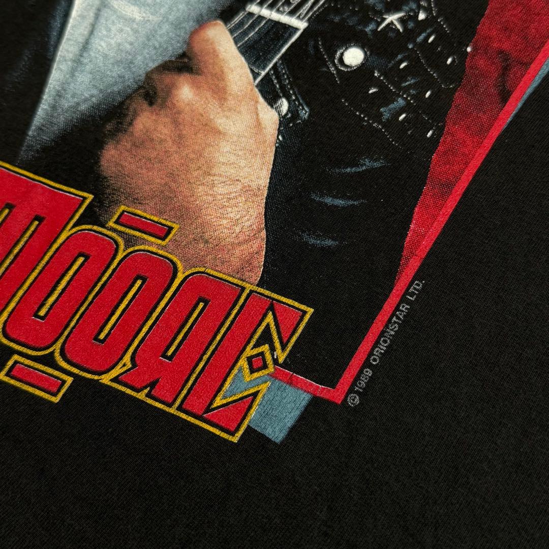 古着 Gary Moore ゲイリームーア プリントTシャツS〜M相当 ブラック