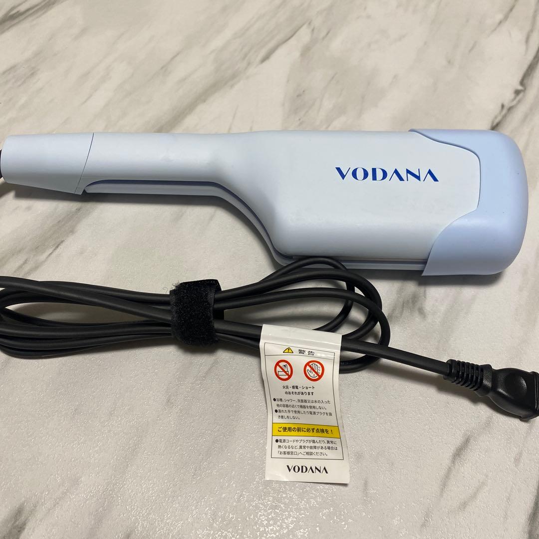 VODANA ボダナ トリプルフローウェーブアイロン クリーミーブルー 40mm