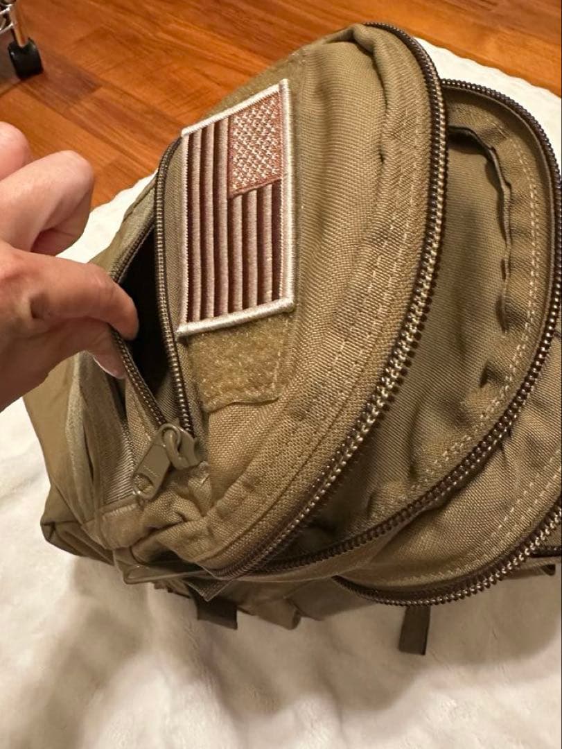 未使用 ミリタリーバックパック CLAYTON タクティカル アメリカ国旗