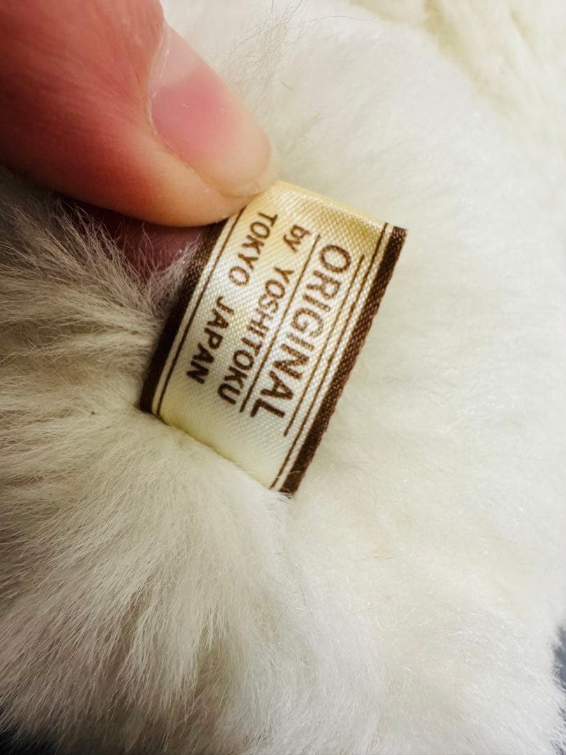 ☆希少・レトロ☆ ヴィンテージ吉徳 クリーミー猫 ぬいぐるみ