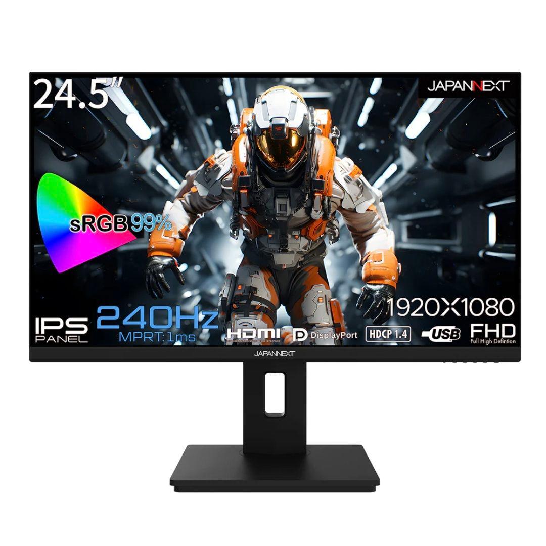 JAPANNEXT ゲーミングモニター フルHD 240Hz