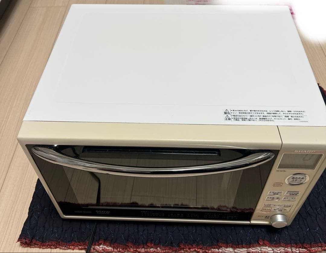 SHARP オーブンレンジ RE-S27BJ-C 2015年製 ターンテーブル付