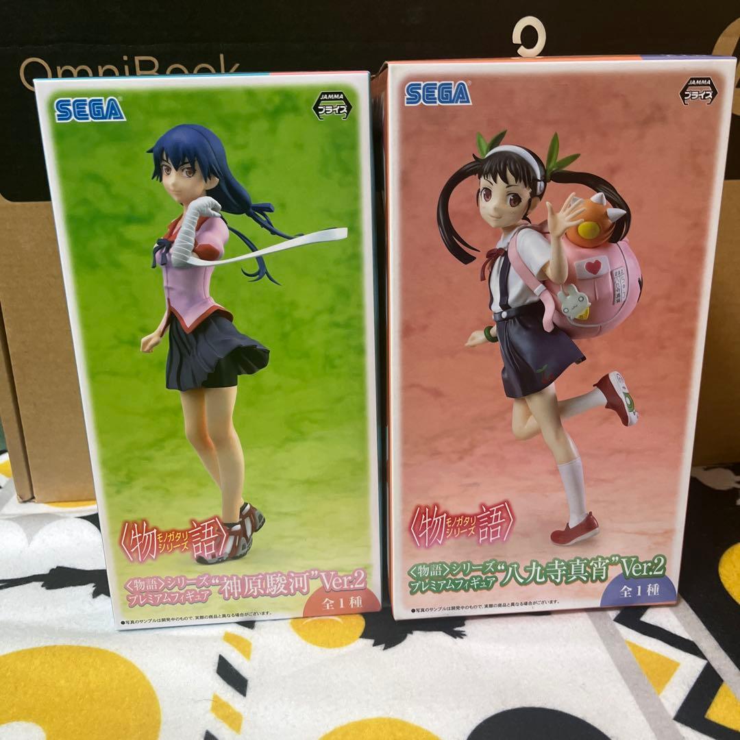 化物語　フュギュアセット　7体➕1