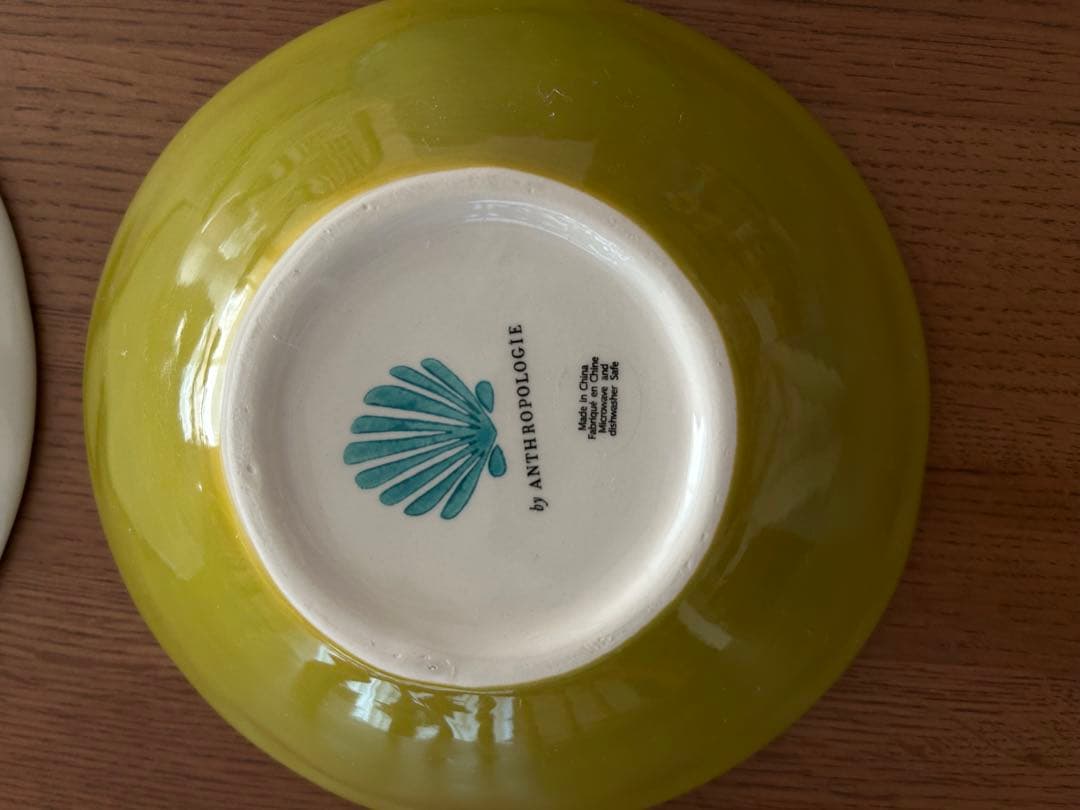 アンソロポロジー　食器