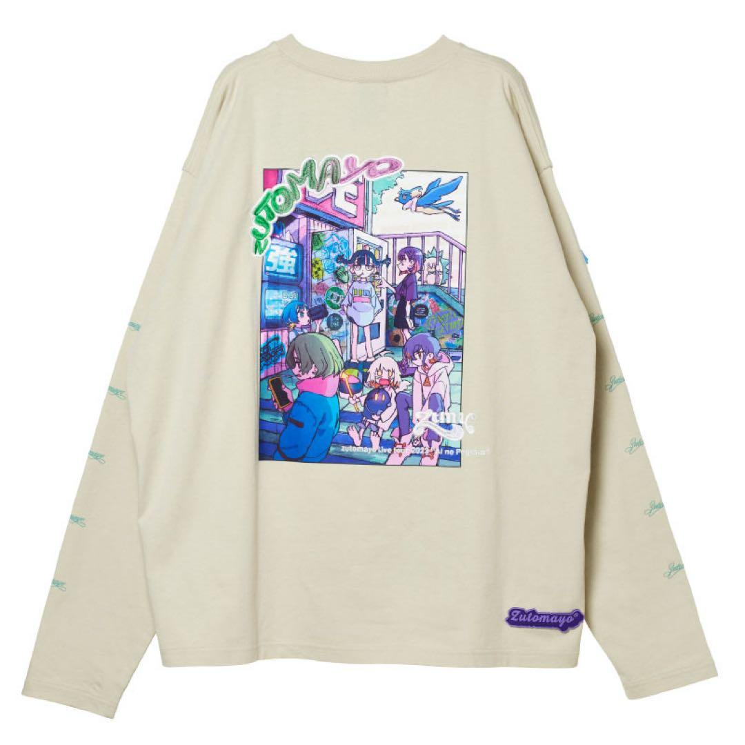 ずっと真夜中でいいのに　5th HP TOP LongTee 1 (Ivory)
