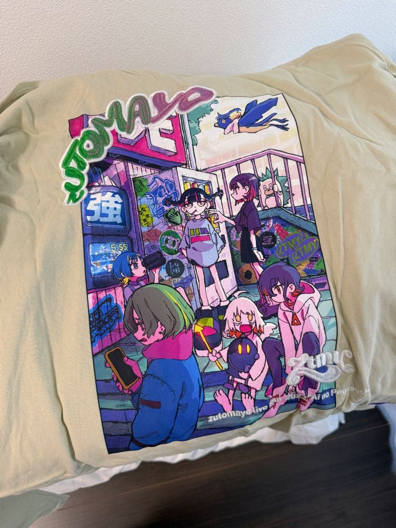 ずっと真夜中でいいのに　5th HP TOP LongTee 1 (Ivory)