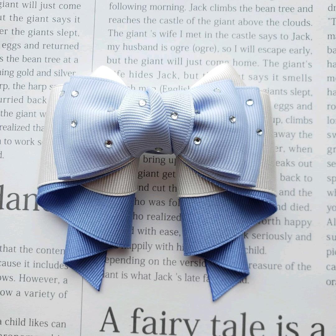 リボン　ヘアゴム♡カノンリボン～long～♡ハンドメイド