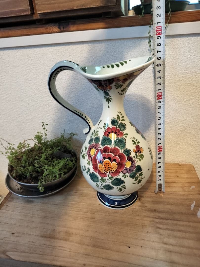 デルフトポリクローム★オランダビンテージ　水差し