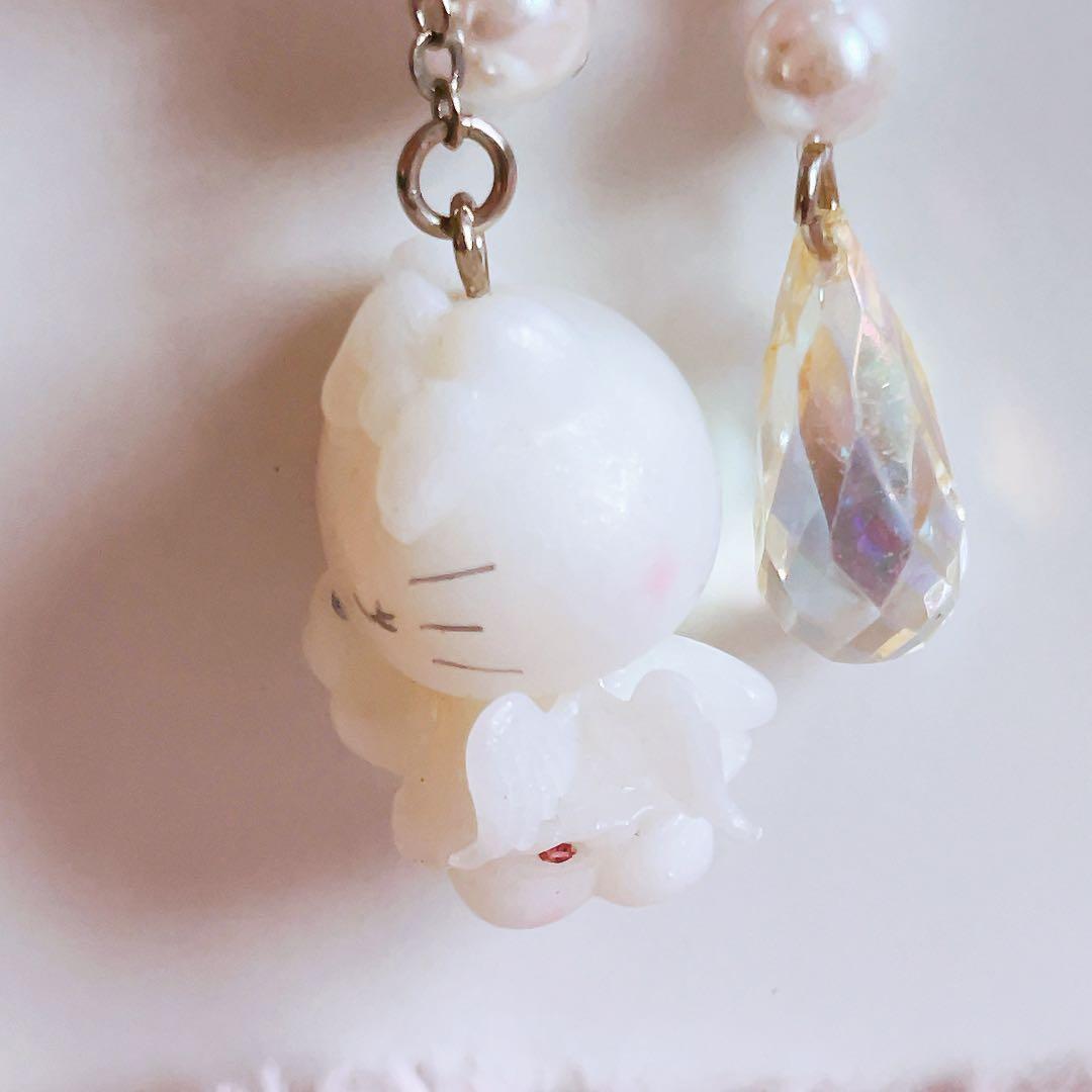 希少レア　ハローキティ　キーホルダー　テンシ　vivitex 2007年製