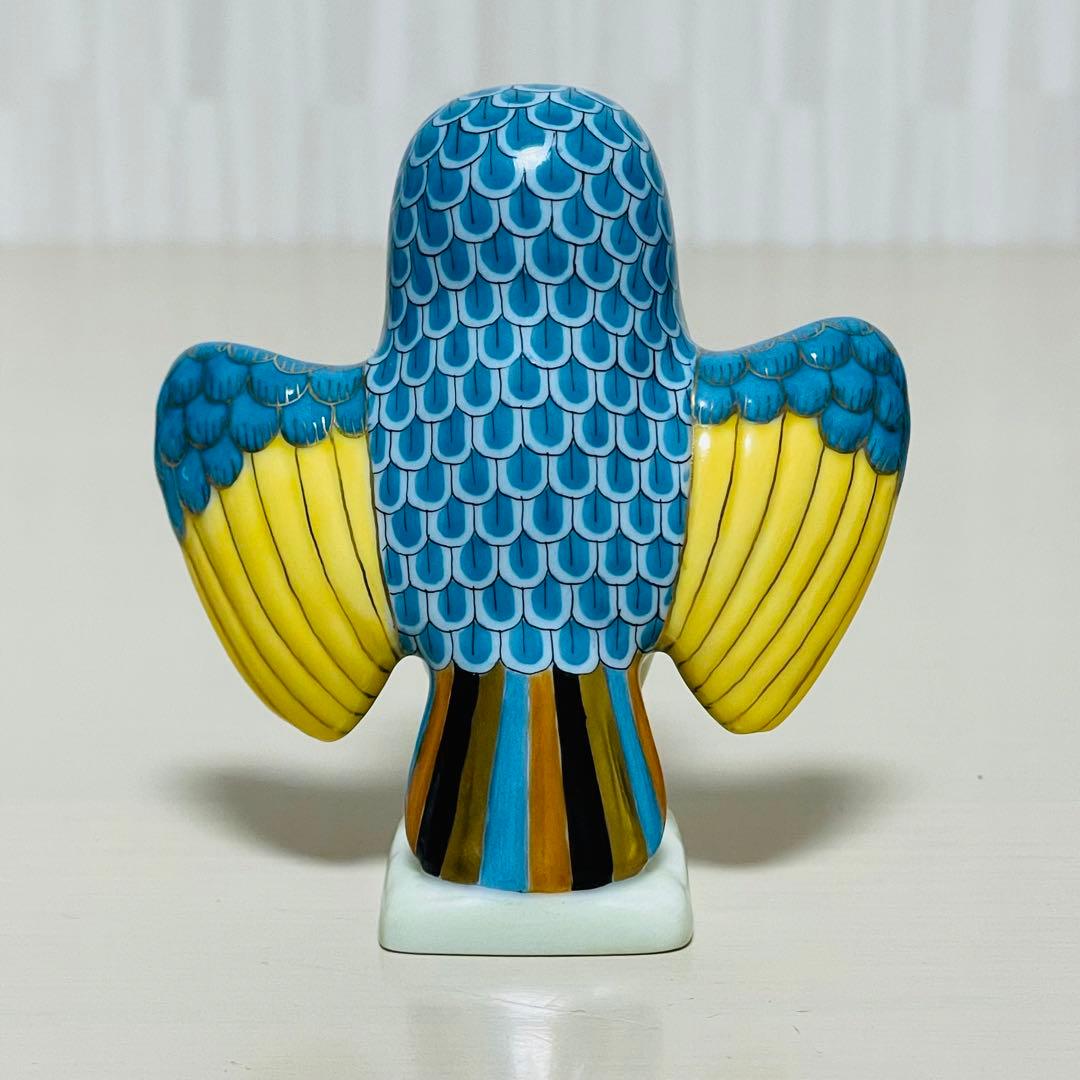 Herend ヘレンド 世界のふくろう ブルゴーニュ 限定品 置物 フィギュリン